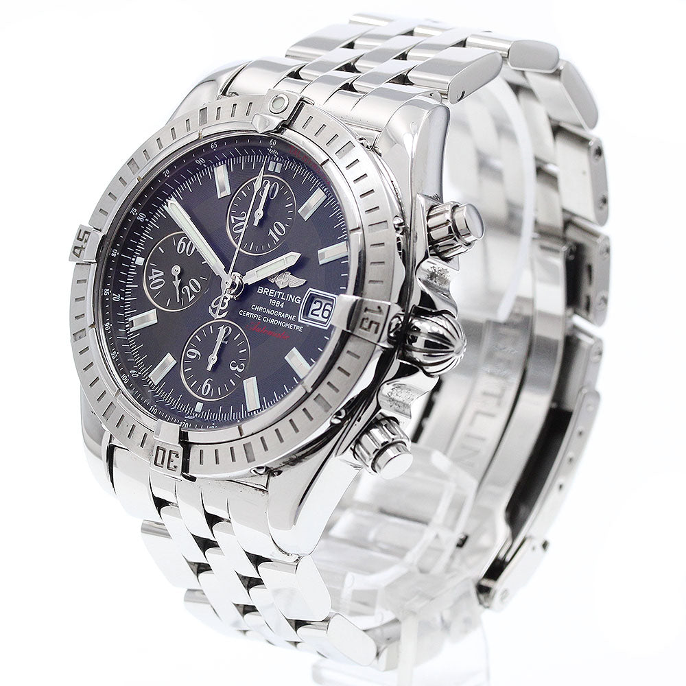 BREITLING Chronomat Evolution A13356 black Dial Automatic Men's Watch_902272
