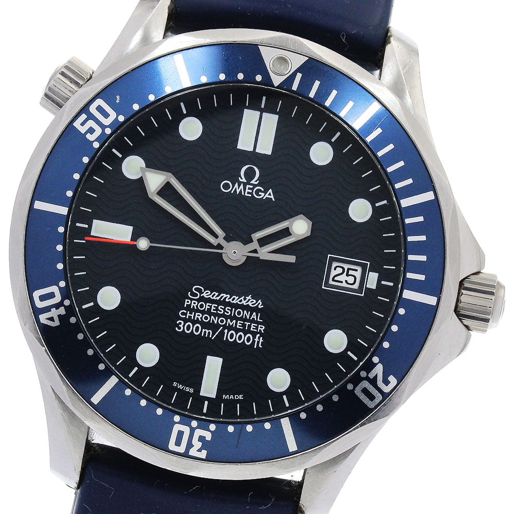 OMEGA Seamaster300 2531.80 Date Navy Dial Automatic Men's Watch_902289