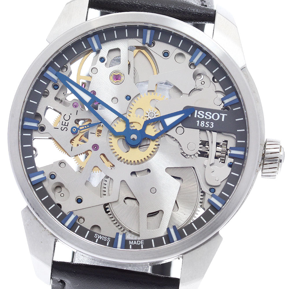 TISSOT T-Complication Skelete T07.405.16.411.00 Hand Winding Men's Watch_902347
