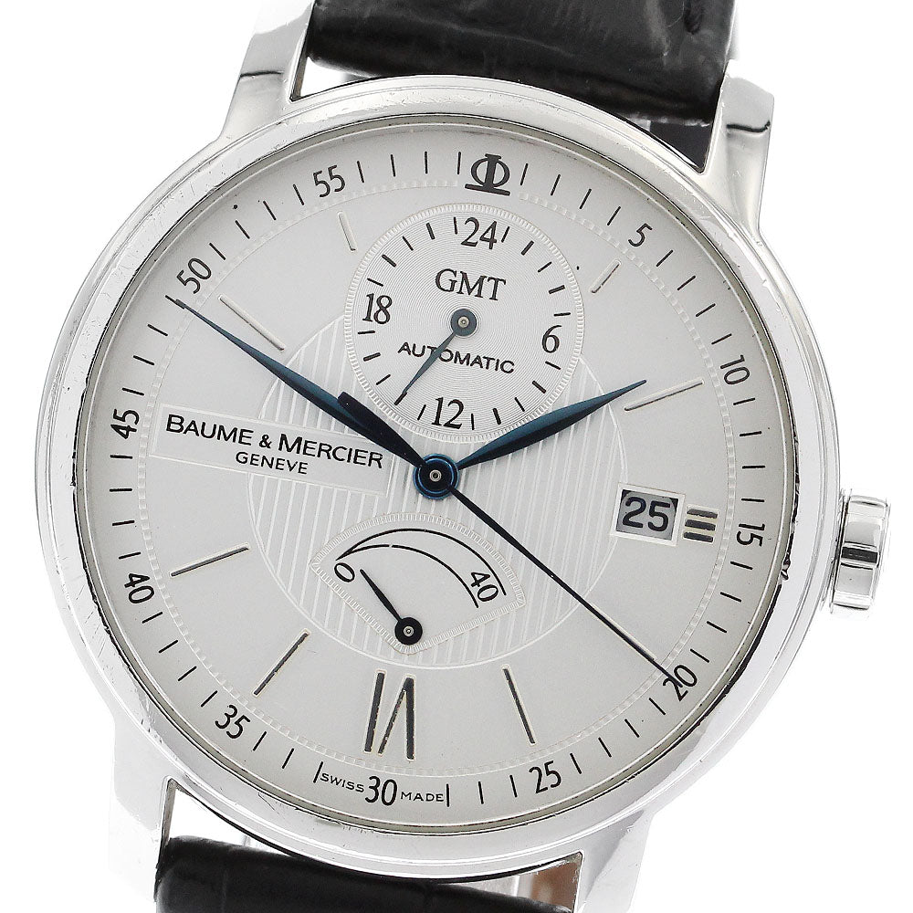Baume & Mercier Classima M0A08693 Power reserve date Silver Dial Automatic Men's Watch_902353