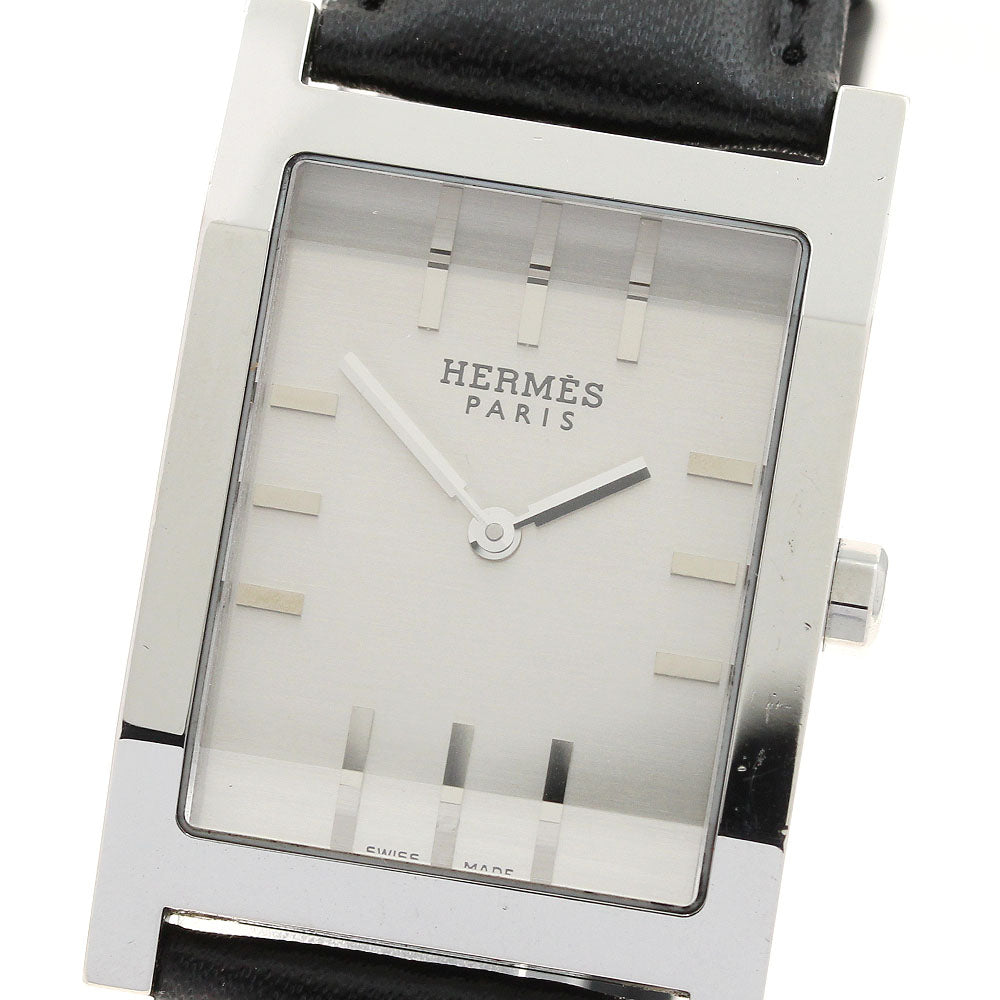 HERMES tandem TA1.710 Silver Dial Quartz Men's Watch_902388