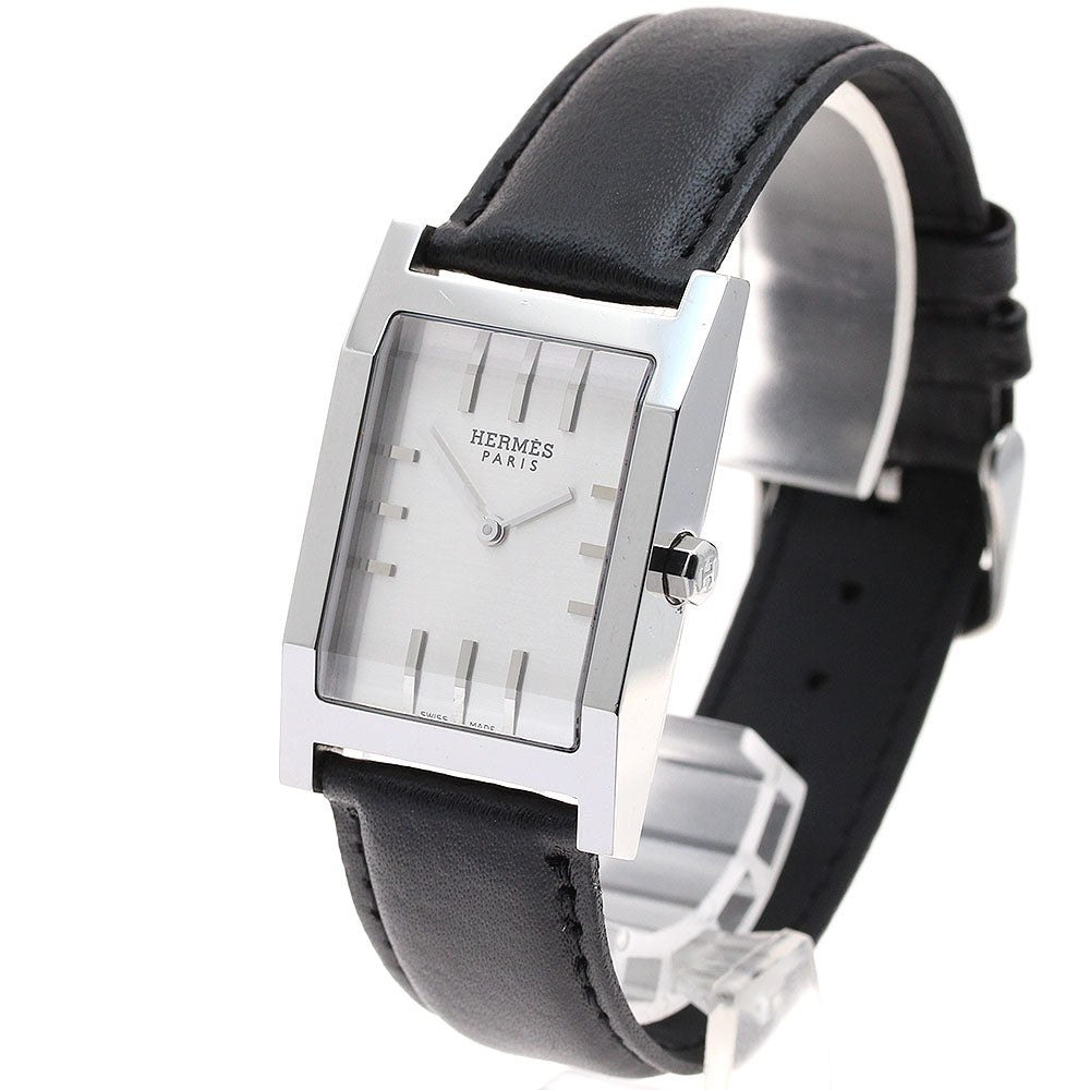 HERMES tandem TA1.710 Silver Dial Quartz Men's Watch_902388