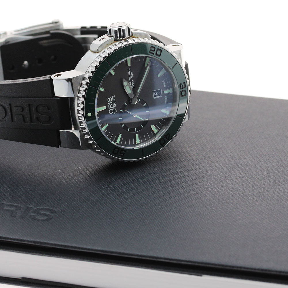 ORIS Aquis 01 743 7673 4157-07 8 26 01PEB Date gray Dial Automatic Men's_902428