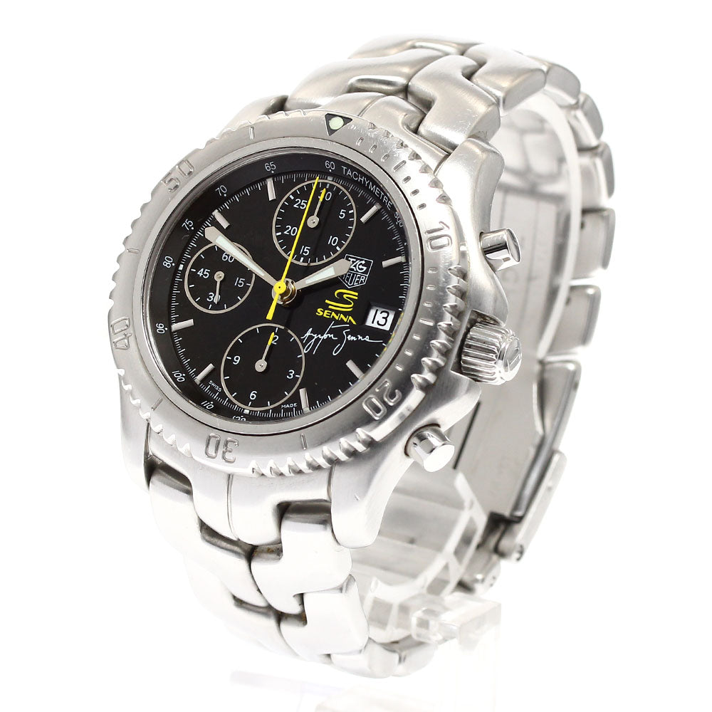 TAG HEUER Link Ayrton Senna limited model CT2115 Chronograph AT Men's_902455
