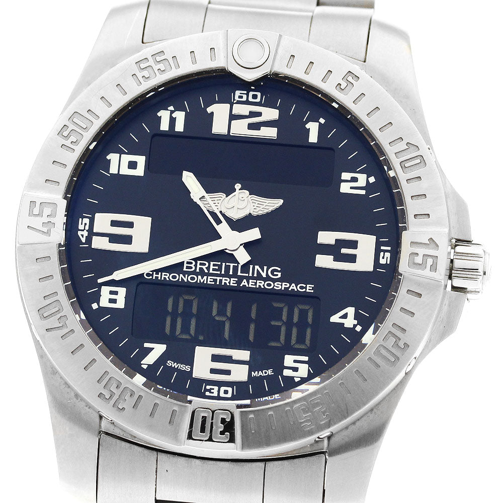 BREITLING Aerospace Evo E79363 black Dial Quartz Men's Watch_902469