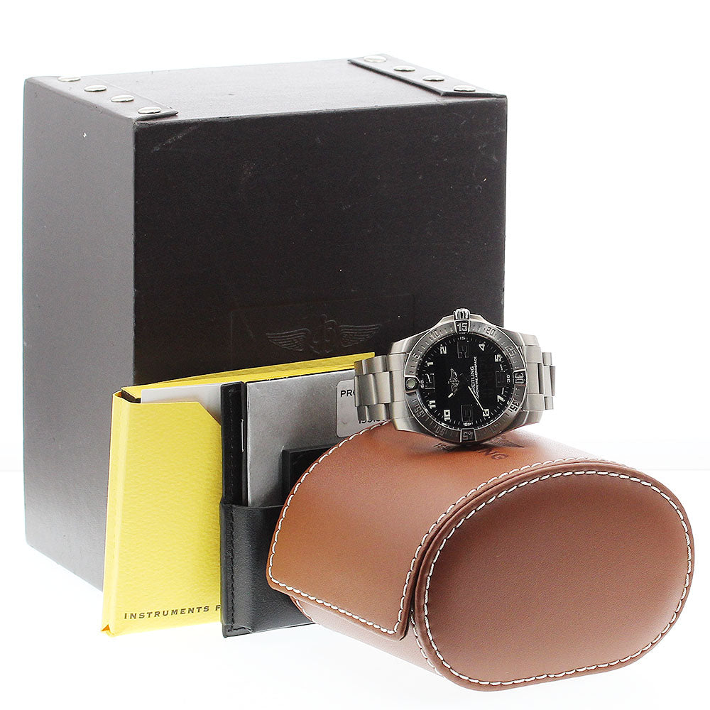BREITLING Aerospace Evo E79363 black Dial Quartz Men's Watch_902469