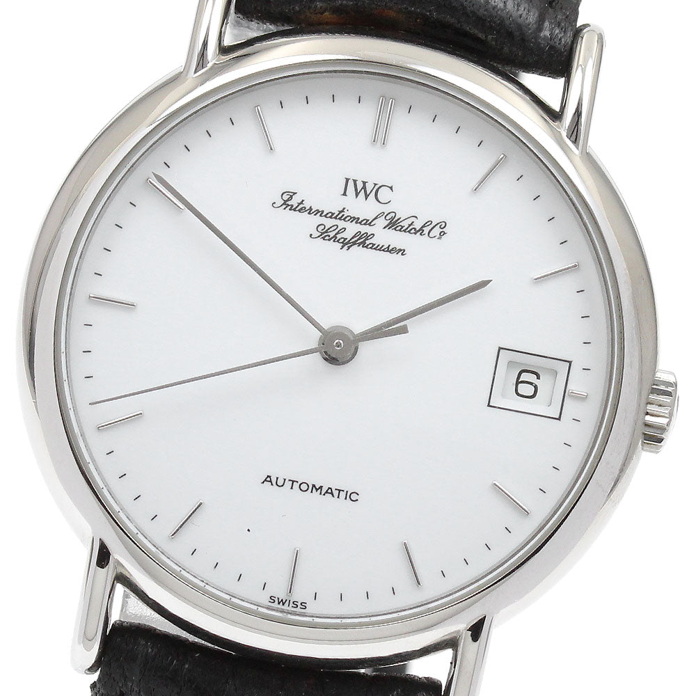 IWC SCHAFFHAUSEN Portofino IW351324 Date white Dial Automatic Men's Watch_902477
