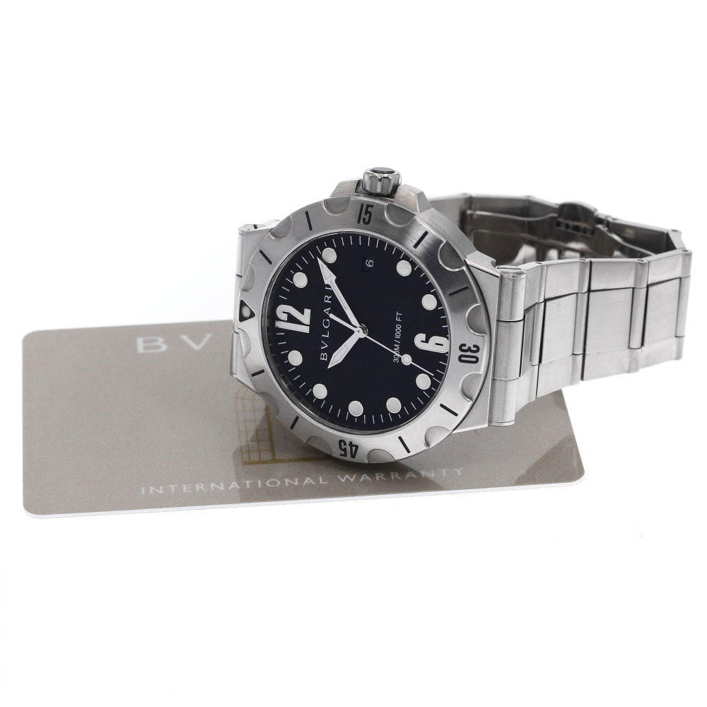 BVLGARI Diagono DP41SSD Date black Dial Automatic Men's Watch_902498