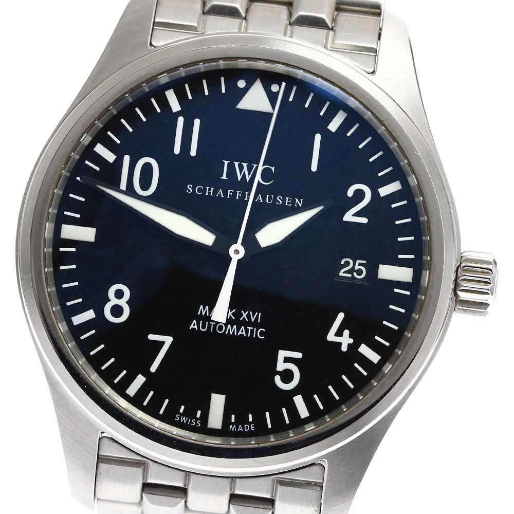 IWC SCHAFFHAUSEN Pilot Watch Mark XVI IW325504 Date Automatic Men's Watch_902500