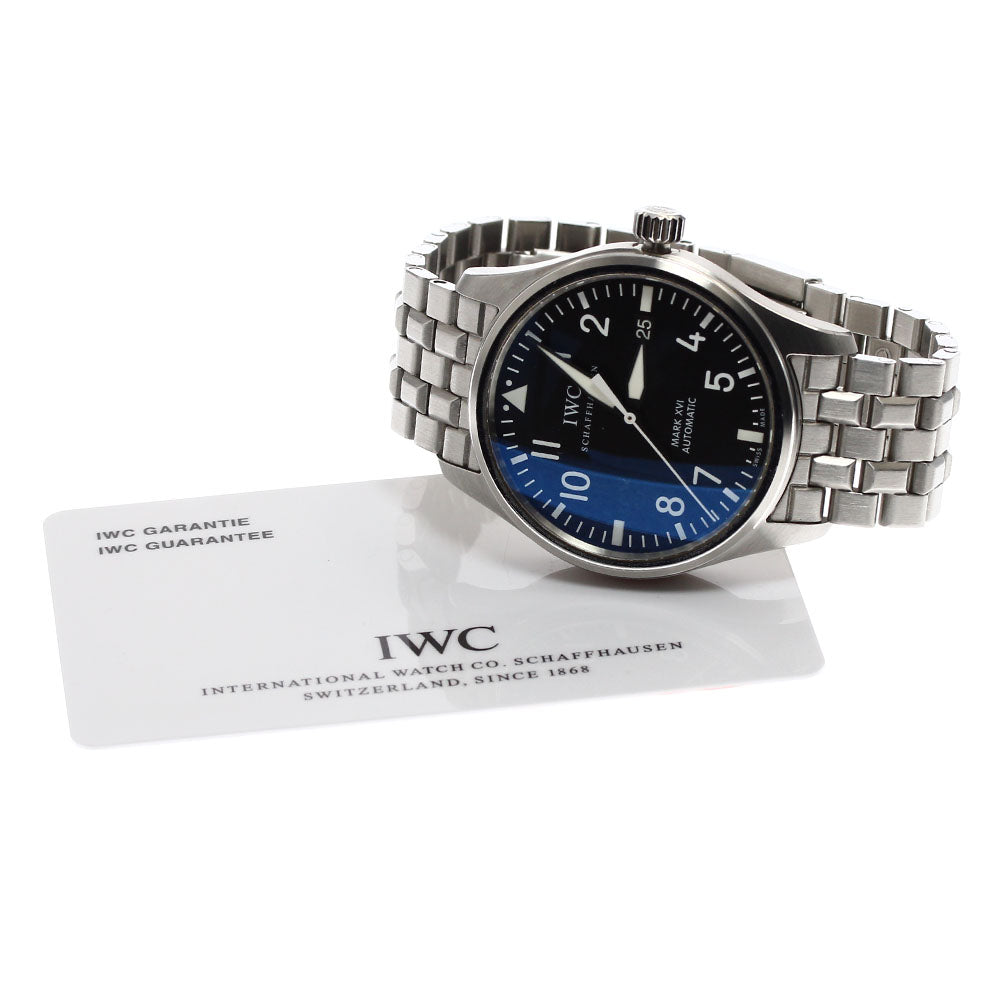IWC SCHAFFHAUSEN Pilot Watch Mark XVI IW325504 Date Automatic Men's Watch_902500