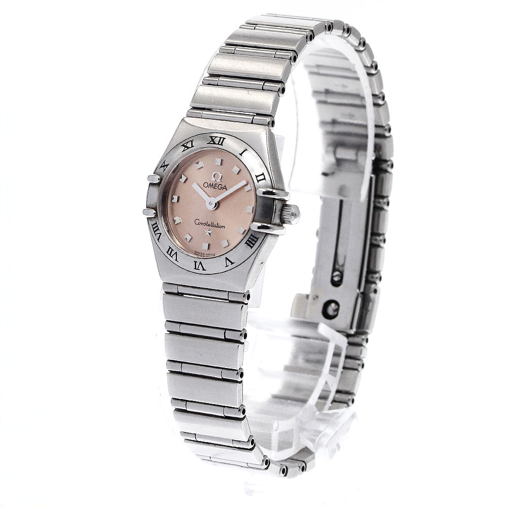 OMEGA Constellation 1562.61 Salmon pink Dial Quartz Ladies Watch_902506