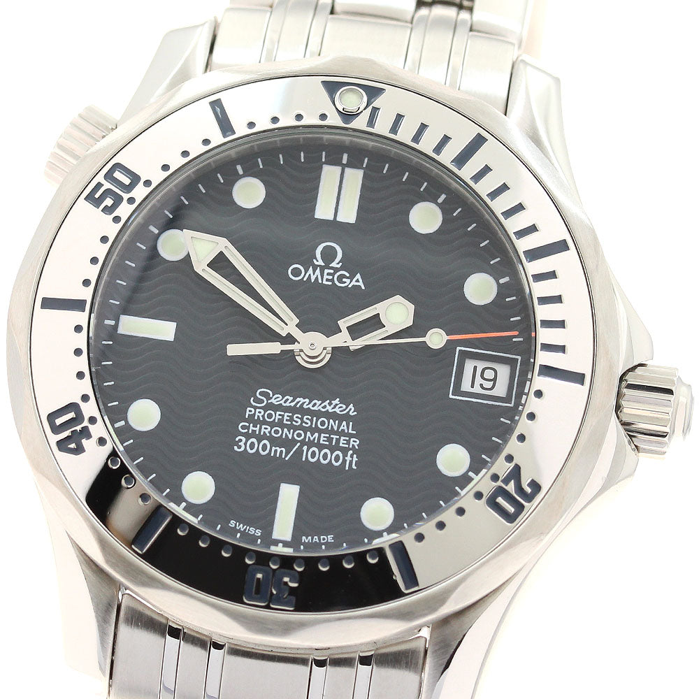 OMEGA Seamaster Diver 300M 2552.80 Date Navy Dial Automatic Boy's Watch_902542