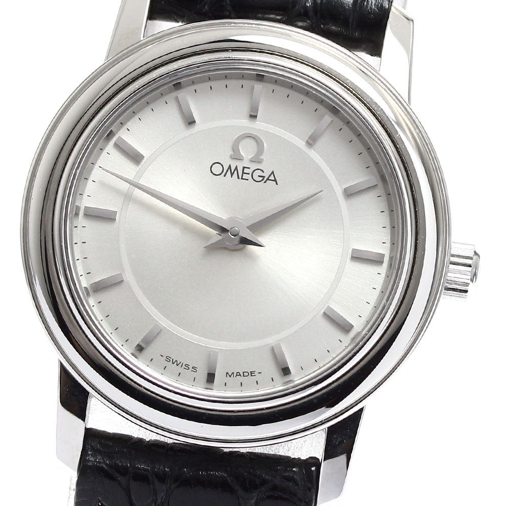 OMEGA De Ville 4870.31.01 Silver Dial Quartz Ladies Watch_902567
