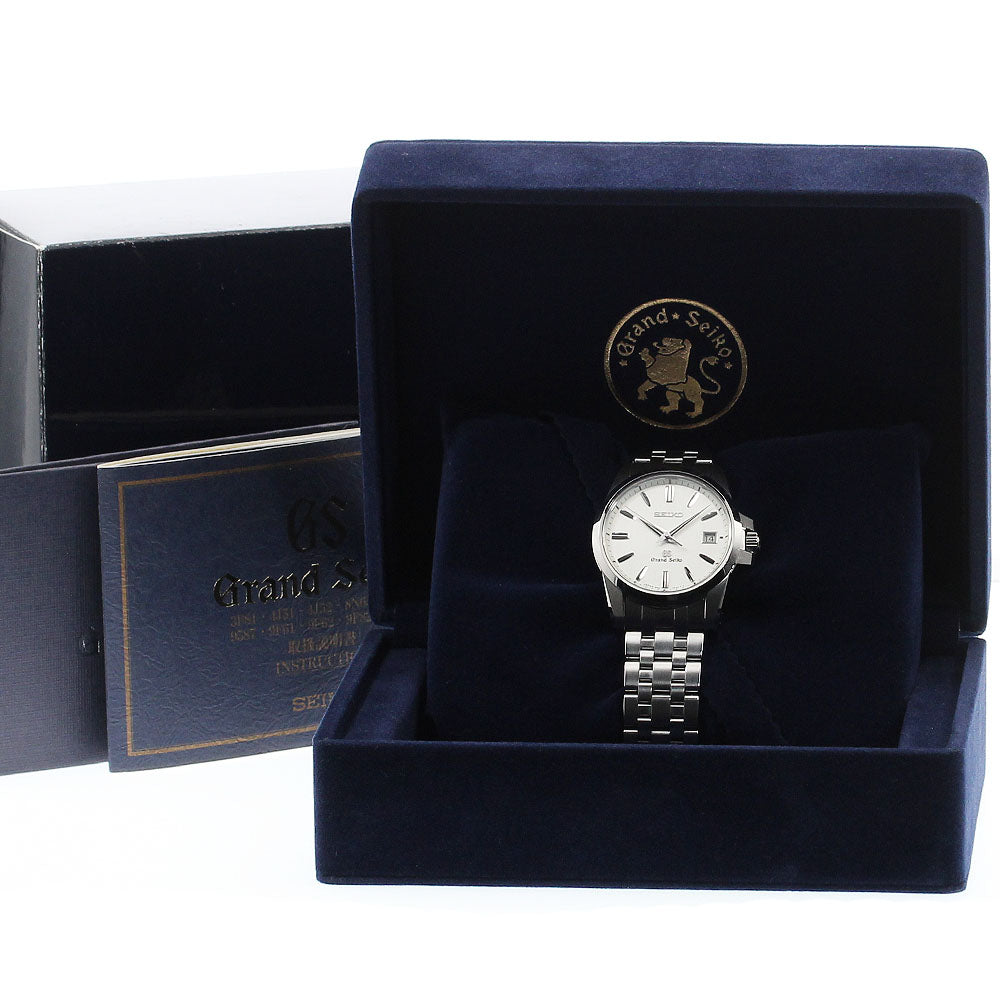 SEIKO Grand Seiko SBGX047/9F62-0AA0 Date Silver Dial Quartz Men's Watch_902568
