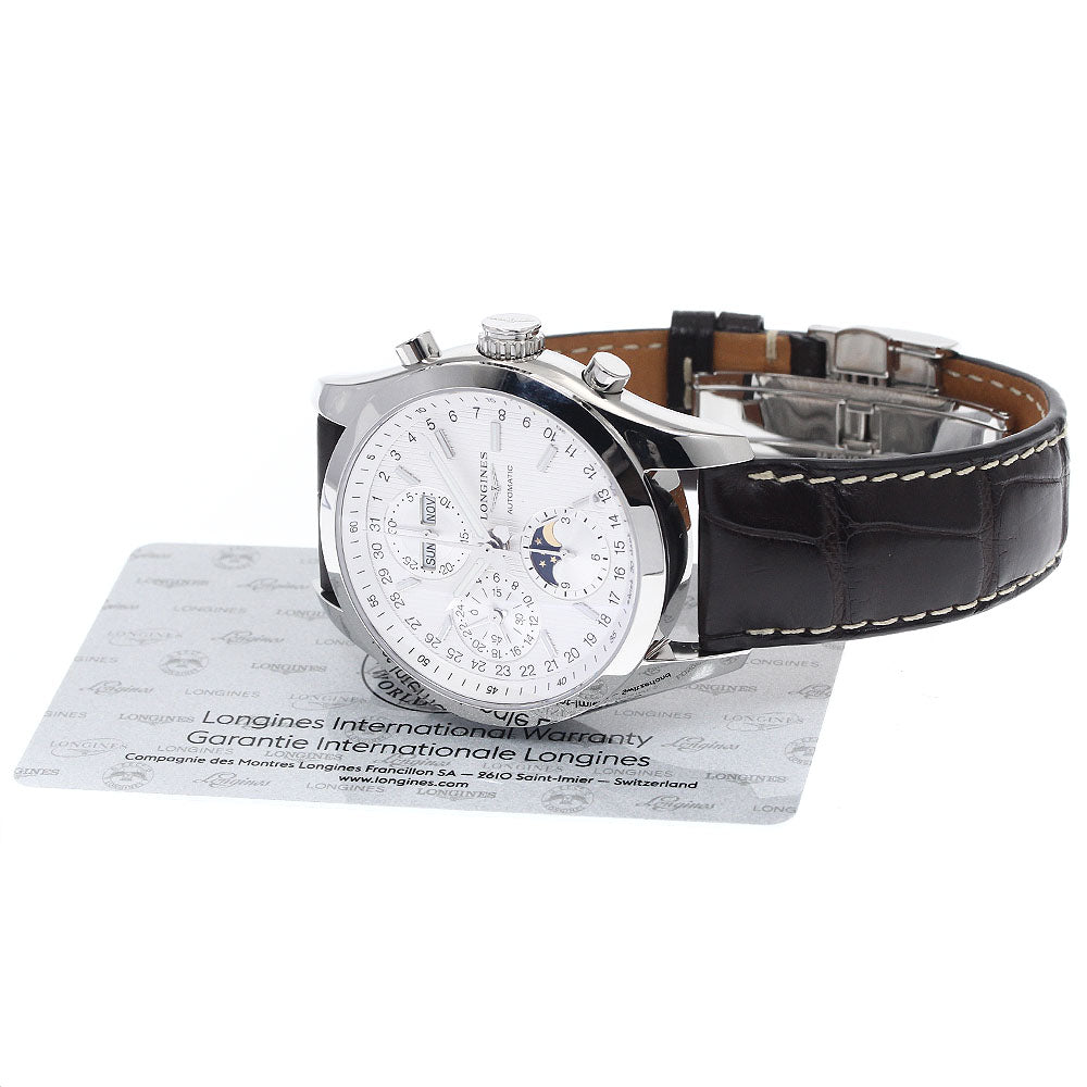 LONGINES Conquest Classic L2.798.4 Chronograph Silver Dial Automatic Men's Watch_902583