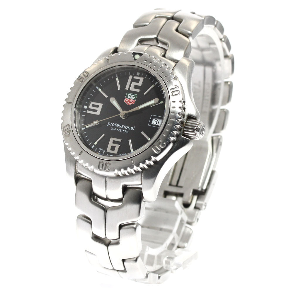 TAG HEUER Link WT1210 Date black Dial Quartz Men's Watch_902595