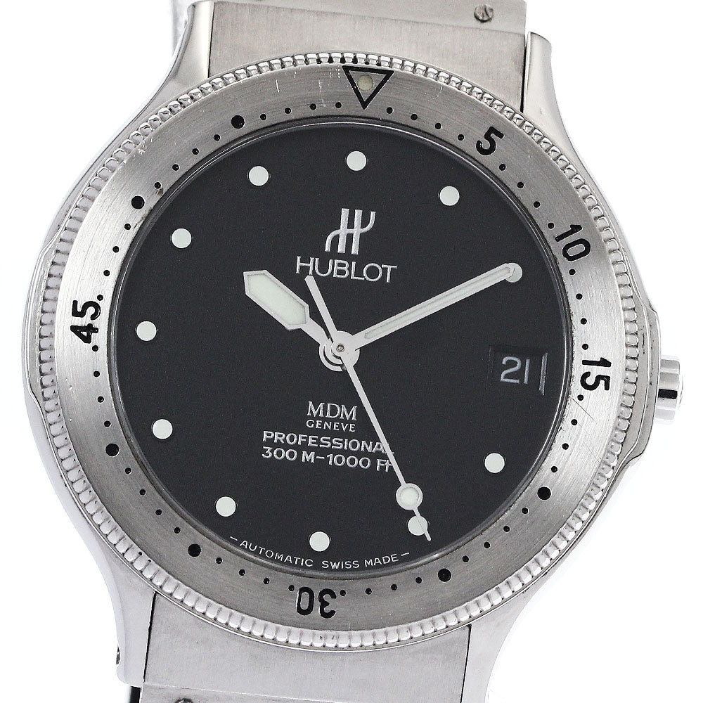 HUBLOT MDM Classic 1550.1 Date black Dial Automatic Men's Watch_902620