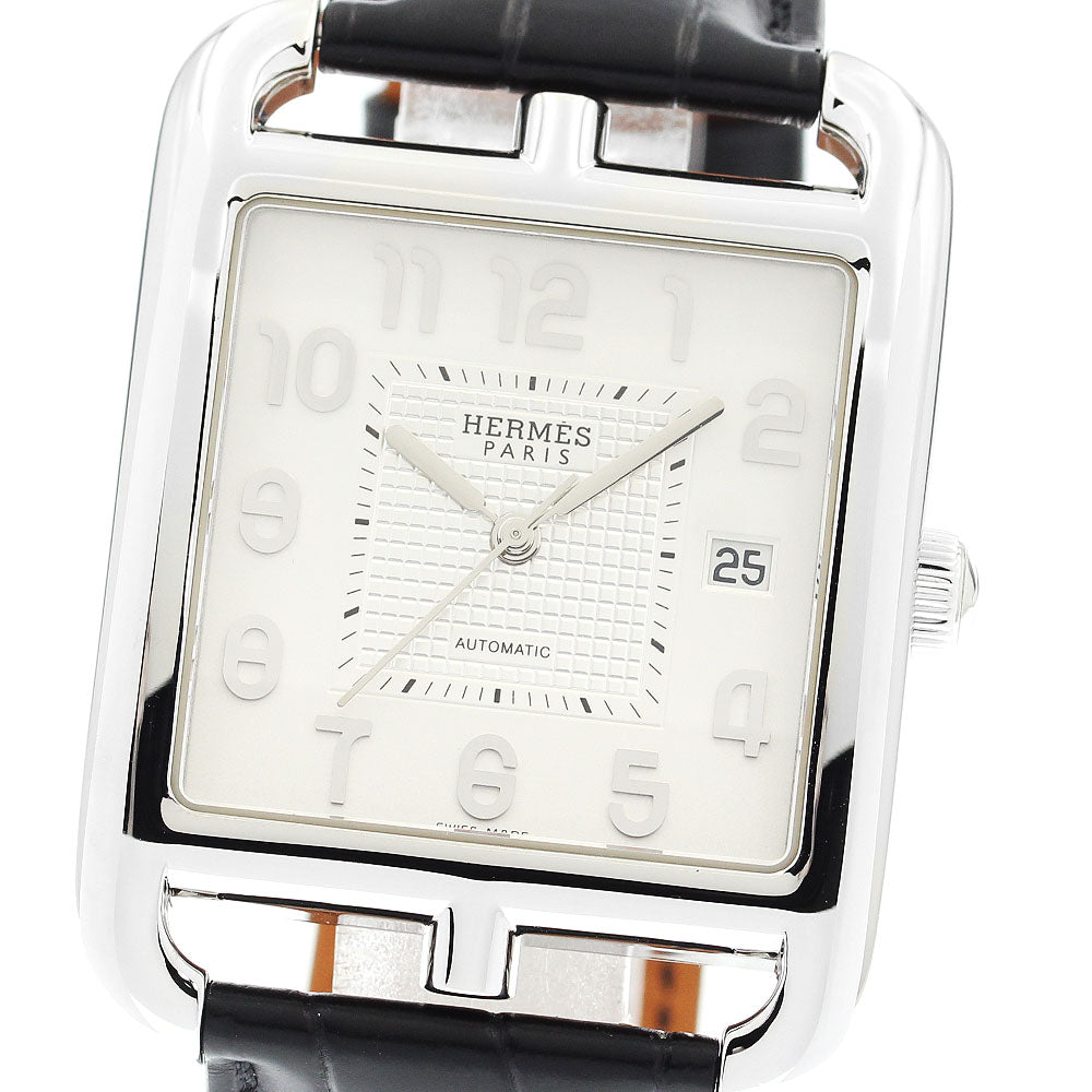 HERMES Cape Cod CD6.710 Date Silver Dial Automatic Men's Watch_902621