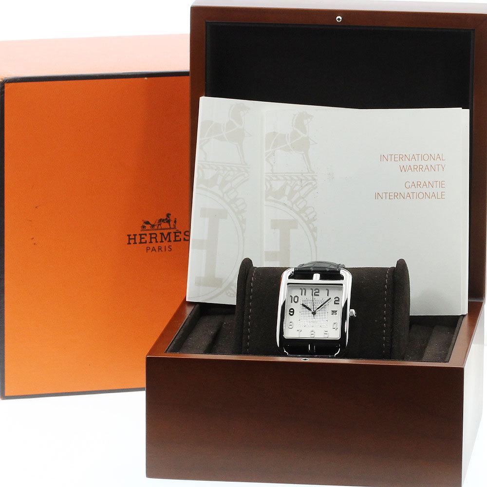 HERMES Cape Cod CD6.710 Date Silver Dial Automatic Men's Watch_902621