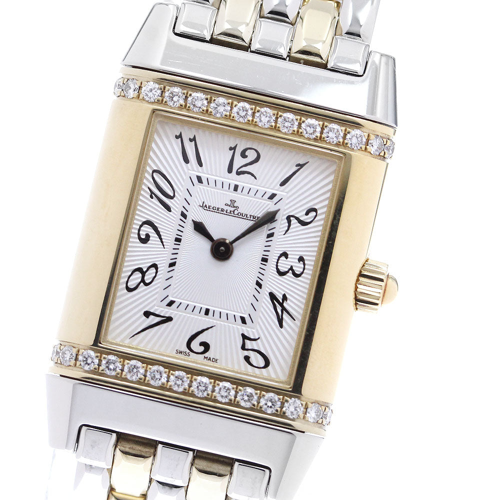 JAEGER-LECOULTRE Reverso 265.5.08 K18 YG diamond Quartz Ladies Watch_902659