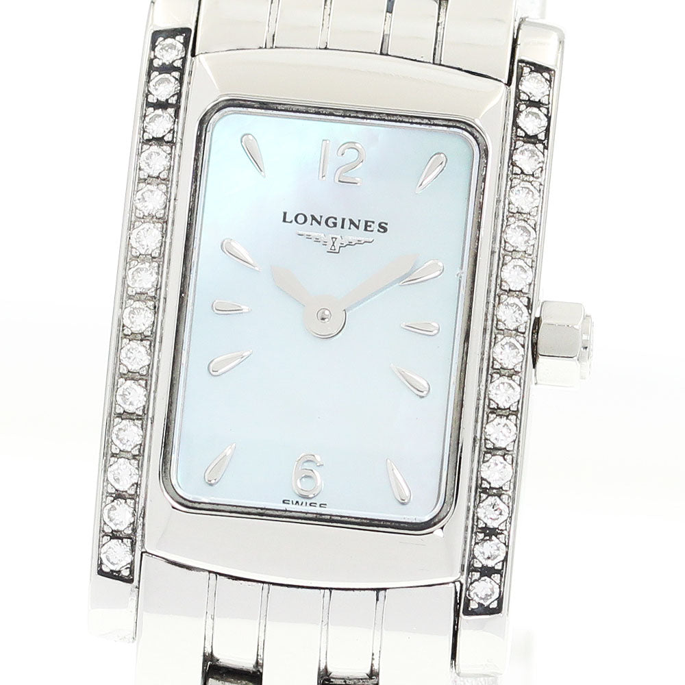 LONGINES Dolce Vita L5.158.0 Side diamond shell Dial Quartz Ladies Watch_902677