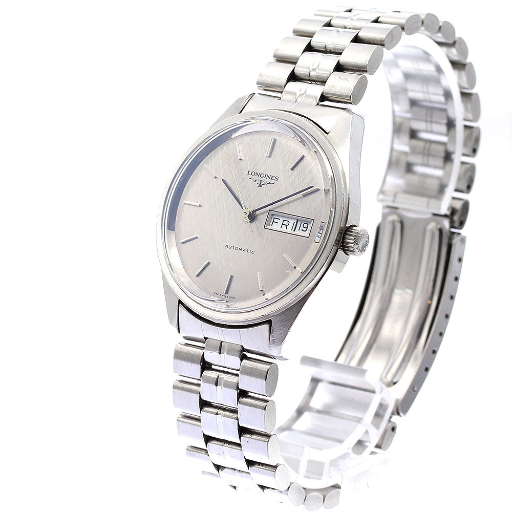 LONGINES Day date Silver Dial Automatic Men's Watch_902678