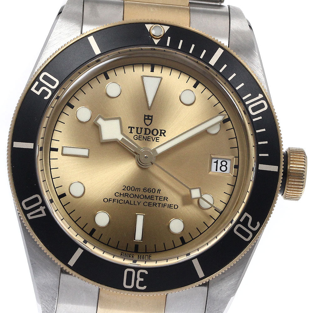 TUDOR Heritage Black Bay 79733N Date Gold Dial Automatic Men's Watch_902694