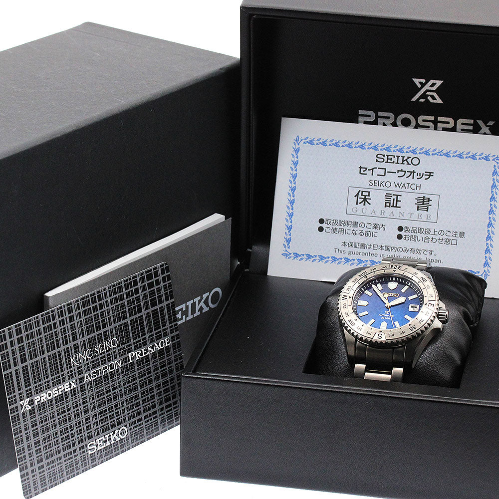 SEIKO Landmaster SBDX059/8L35-01X0 Date blue Dial Automatic Men's Watch_902703