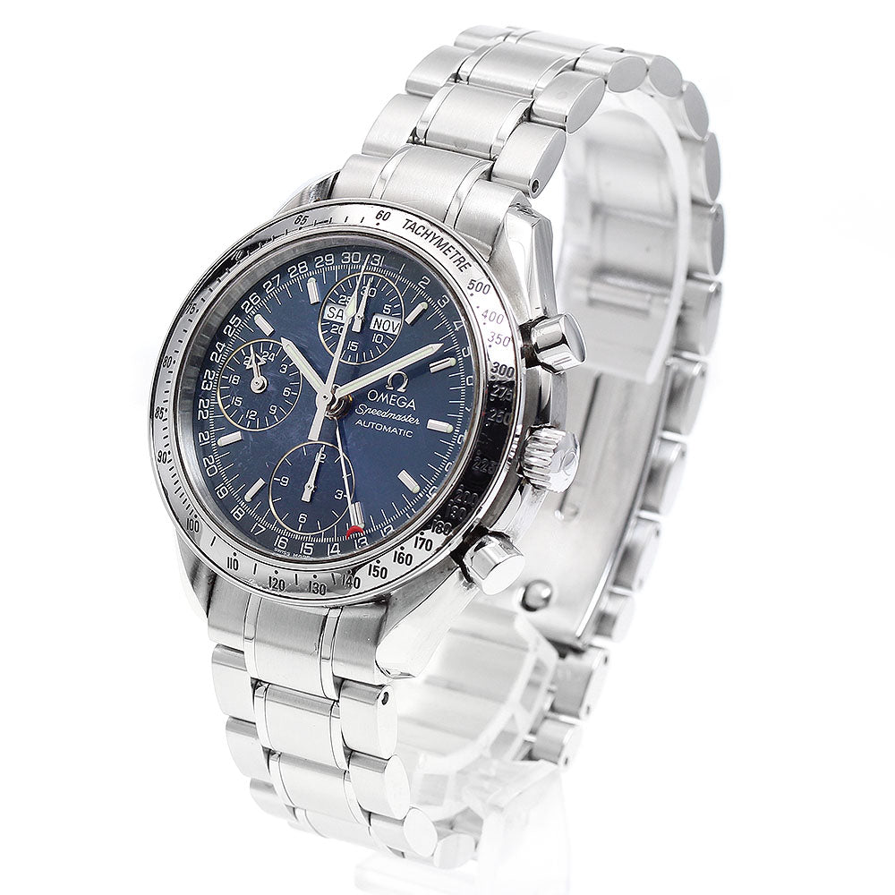 OMEGA Speedmaster 3523.80 Triple calendar Navy Dial Automatic Men's Watch_902706