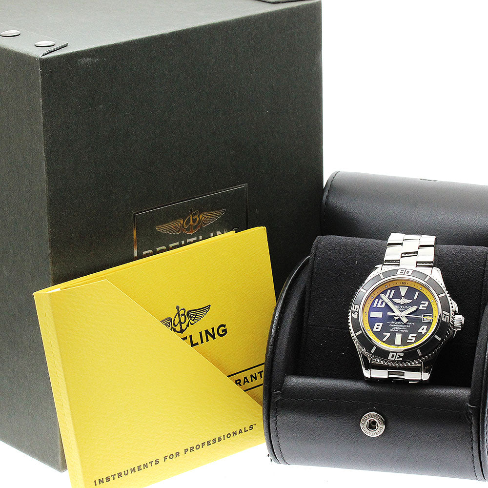 BREITLING Super Ocean 42 A17364 Date black Dial Automatic Men's Watch_902740