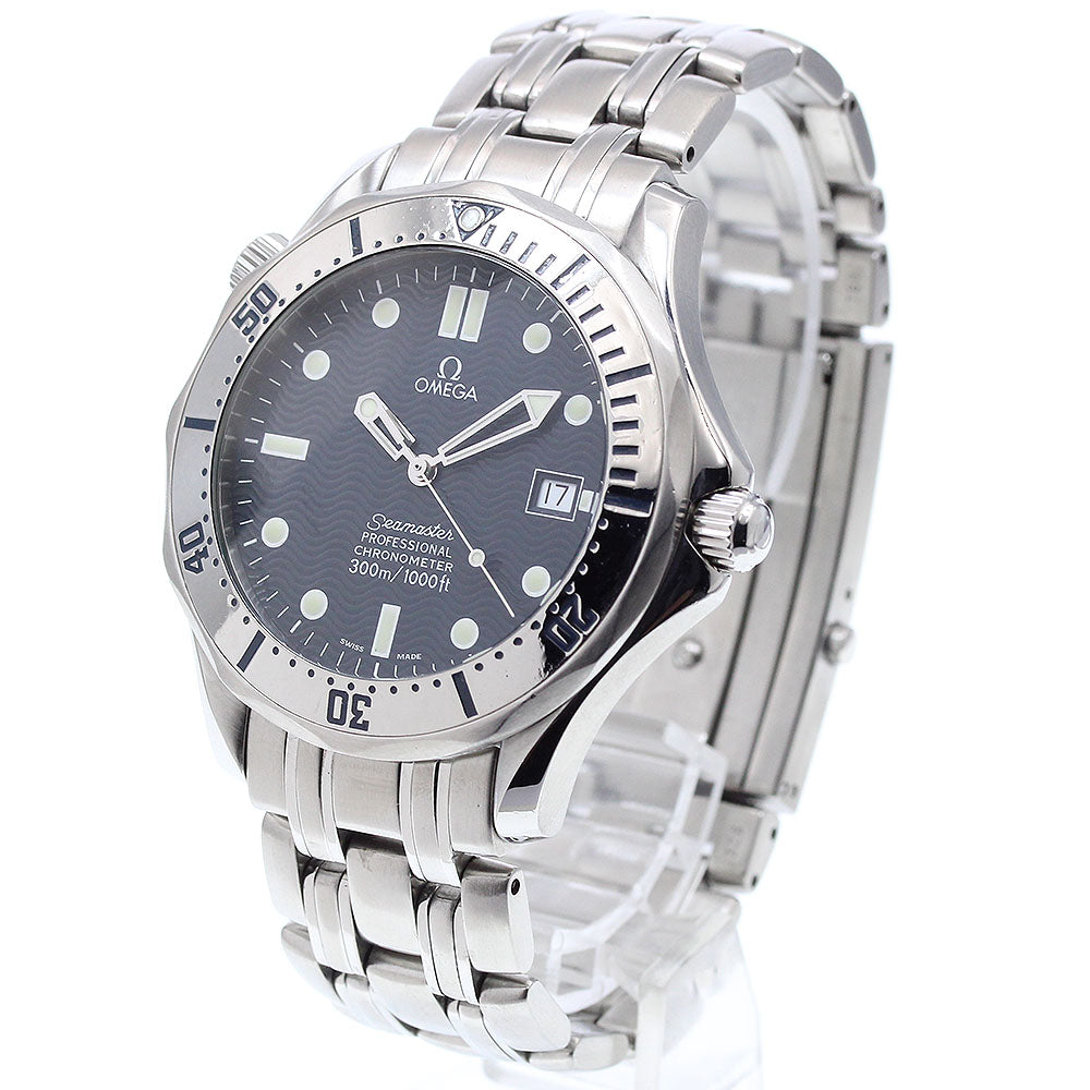 OMEGA Seamaster300 2532.80 Date Navy Dial Automatic Men's Watch_902744