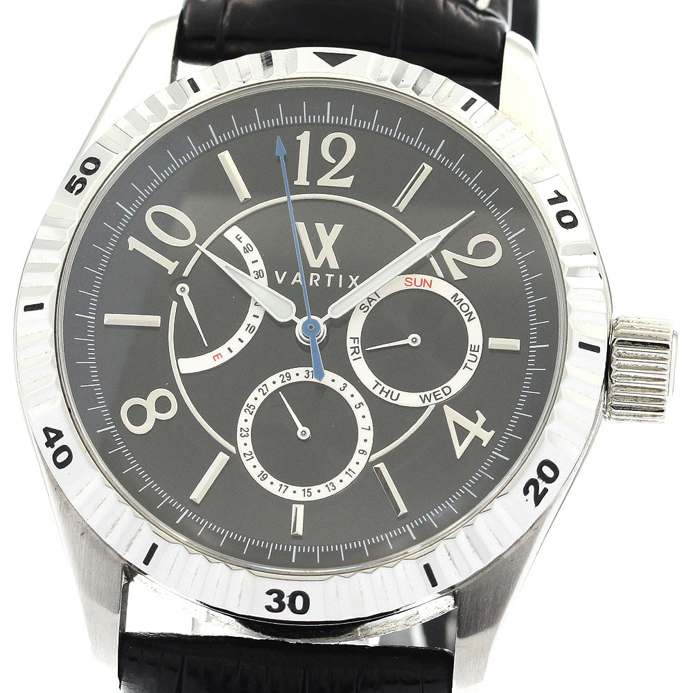 VARTIX Alive WA1VN Day-Date Power Reserve black Dial Automatic Men's Watch_902757