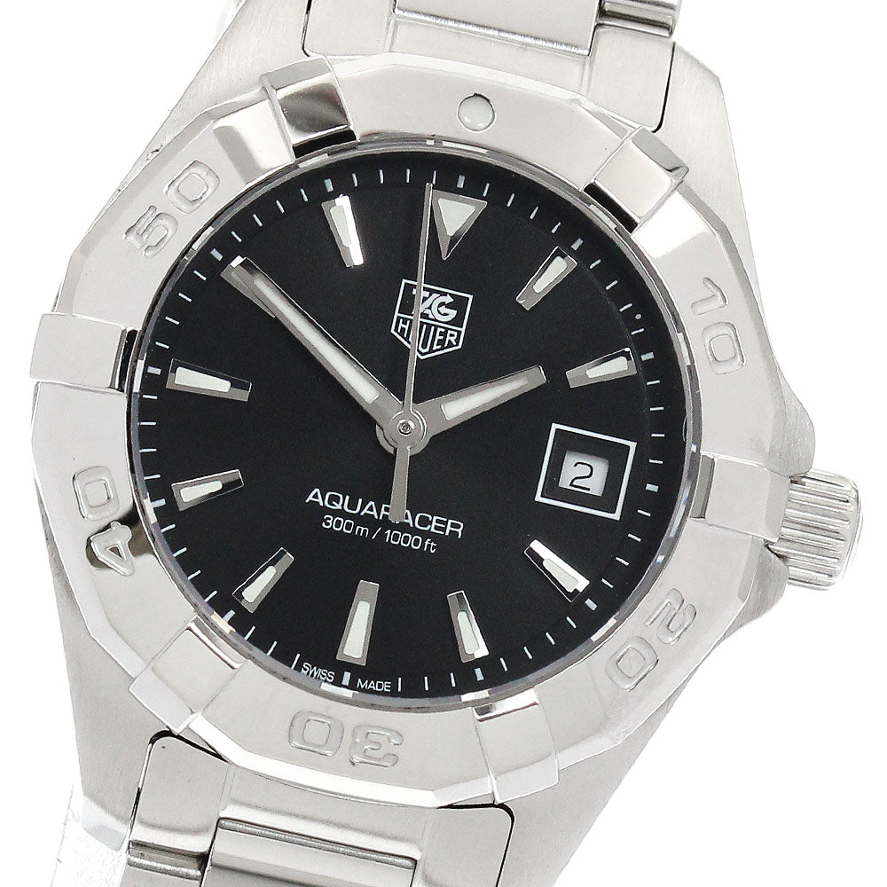 TAG HEUER Aqua racer WAY1410.BA0920 Date black Dial Quartz Ladies Watch_902789