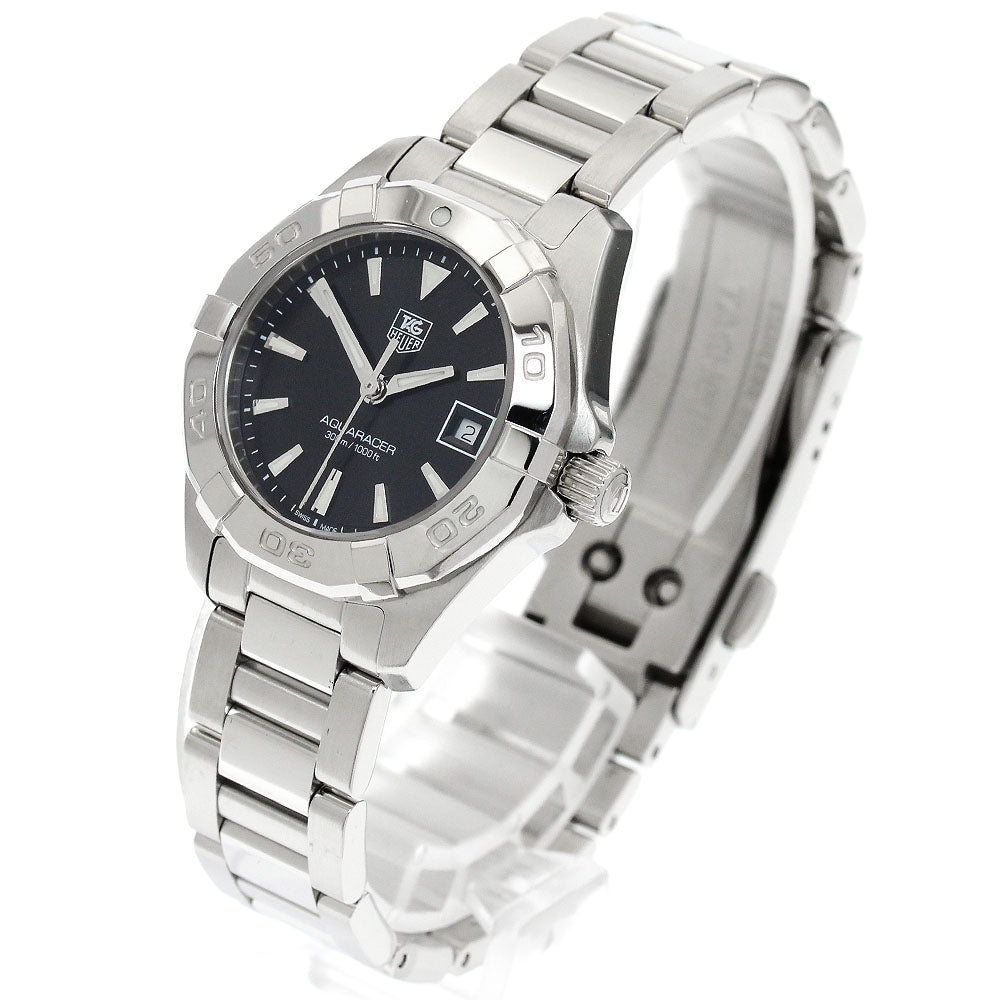 TAG HEUER Aqua racer WAY1410.BA0920 Date black Dial Quartz Ladies Watch_902789