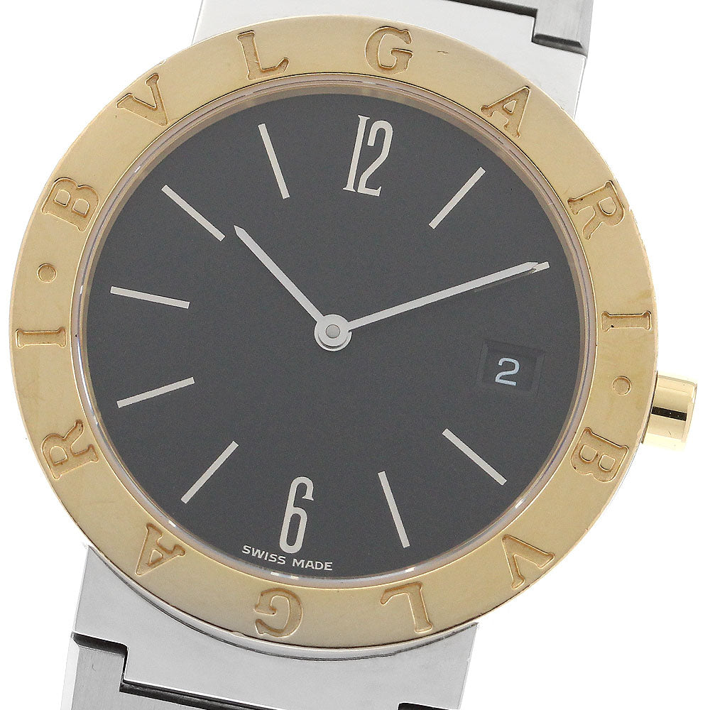 BVLGARI BVLGARIBVLGARI BB33SG Date black Dial Quartz Men's Watch_902797
