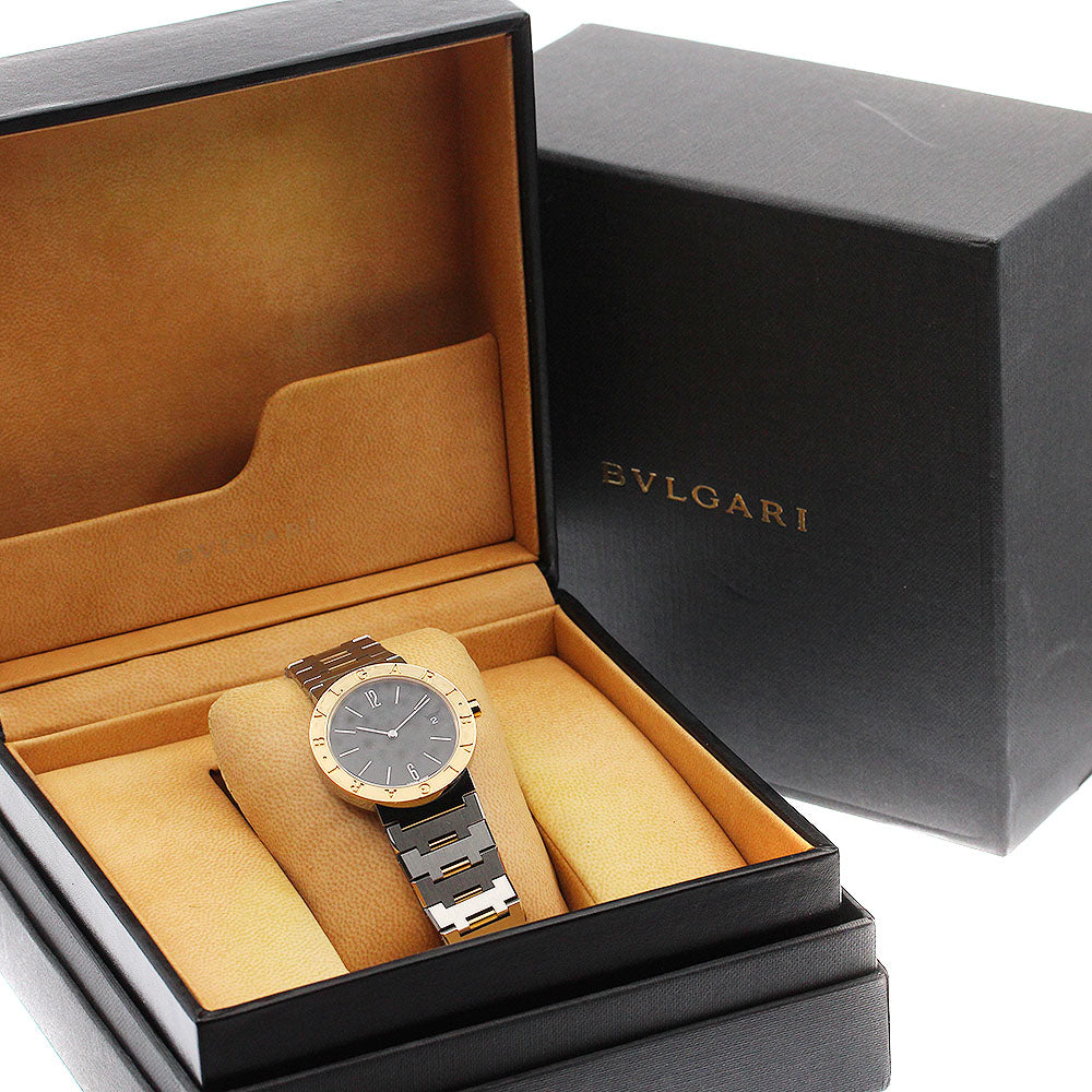 BVLGARI BVLGARIBVLGARI BB33SG Date black Dial Quartz Men's Watch_902797