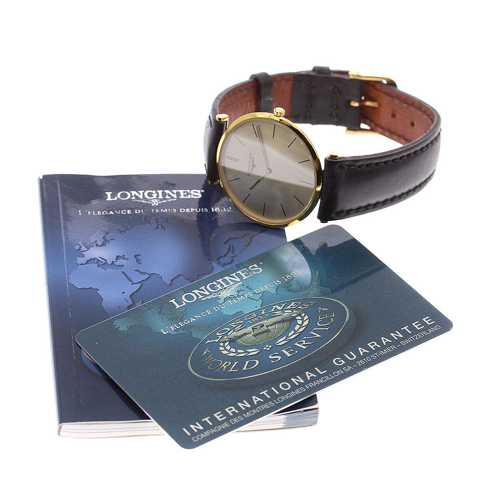LONGINES Grand classic L4.709.2 gold Dial Quartz Men's Watch_902799