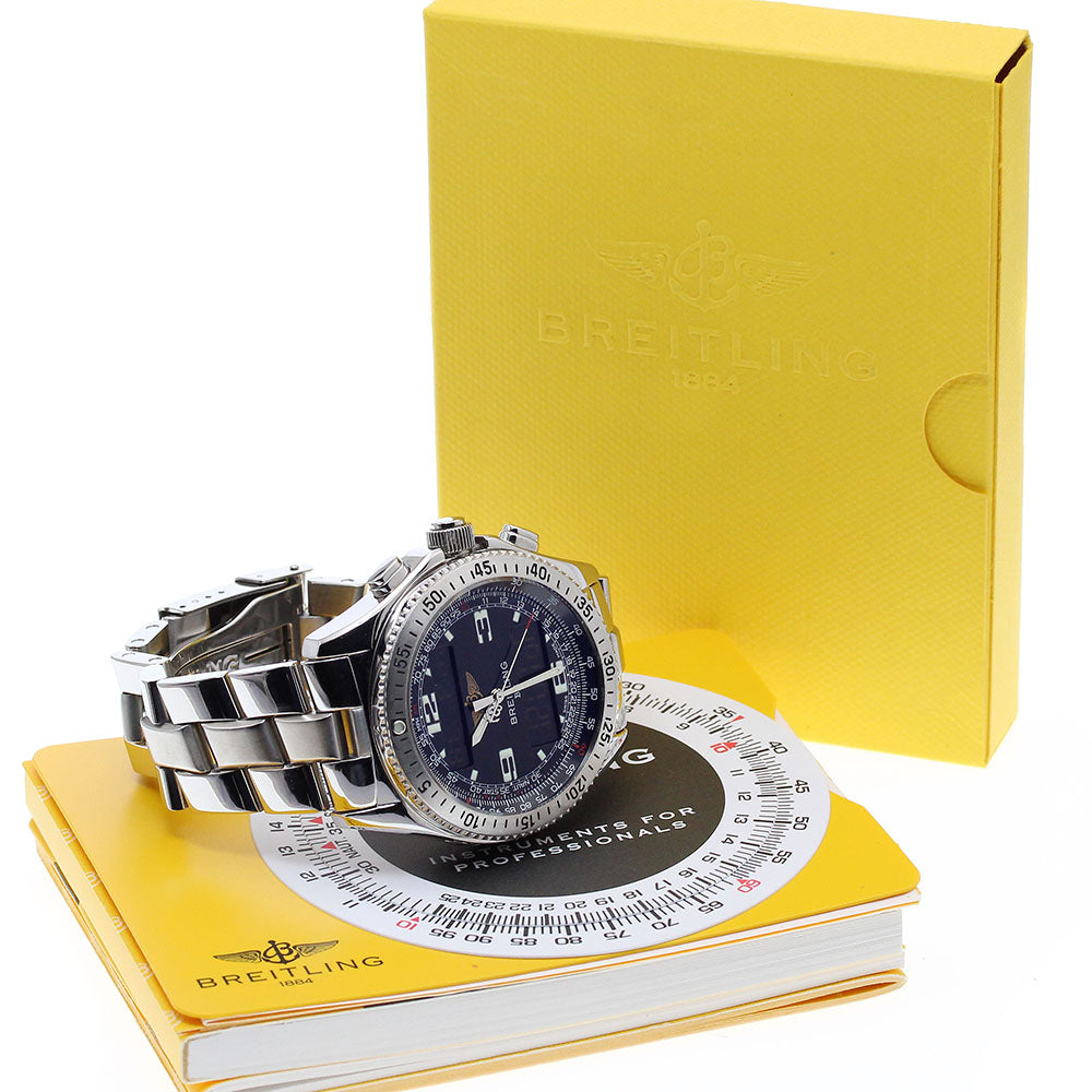 BREITLING B-1 A68362 black Dial Quartz Men's Watch_902801