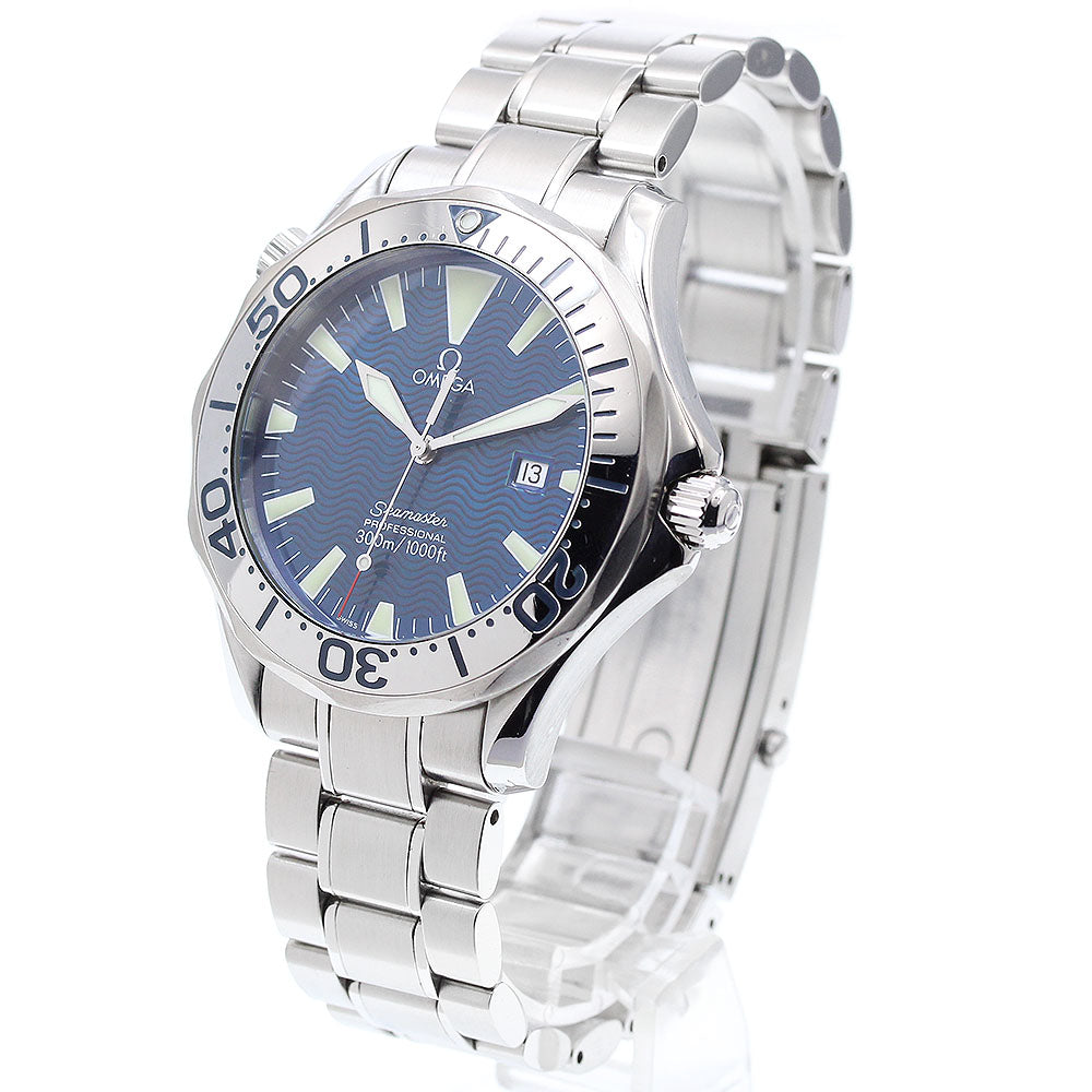 OMEGA Seamaster300 2265.80 Date Blue Dial Quartz Men's Watch_902810