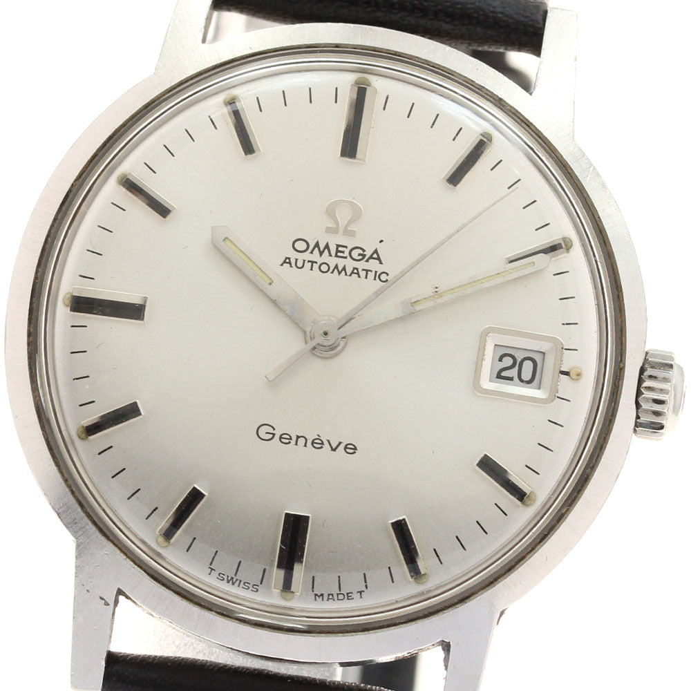 OMEGA Geneve 166.070 Cal.565 Date Silver Dial Automatic Men's Watch_902812