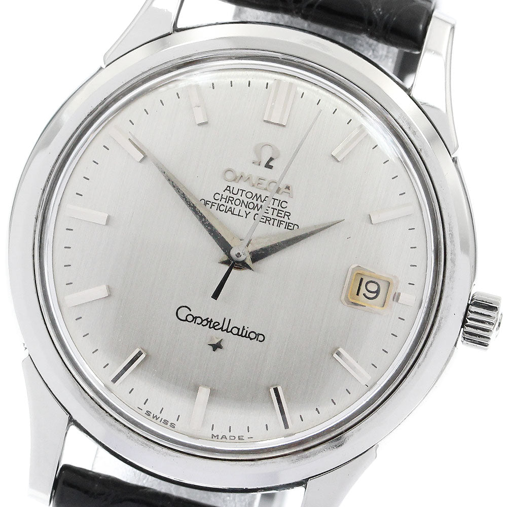 OMEGA Constellation 168.001 37mm Cal.561 Date Silver Dial Automatic Men's Watch_902815