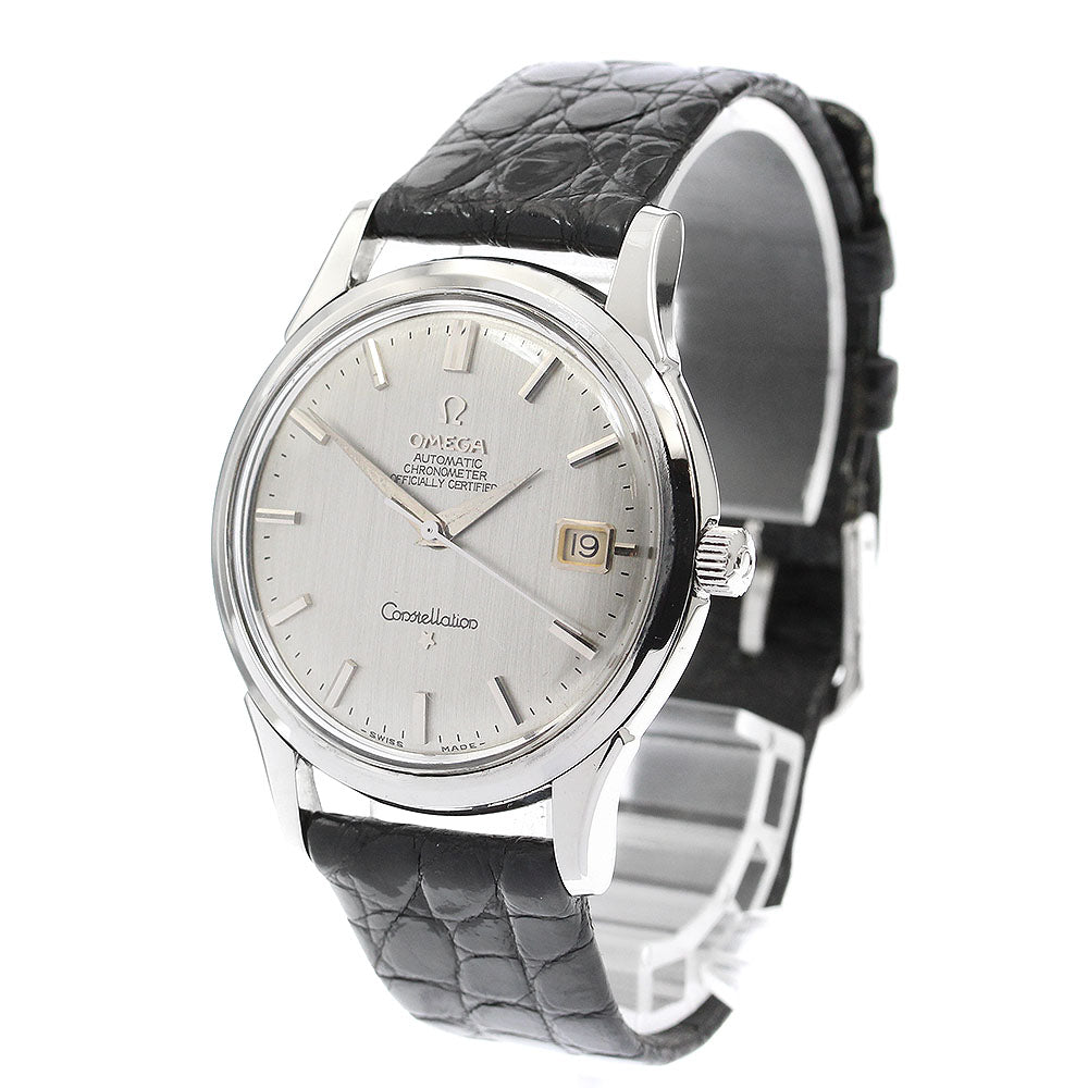 OMEGA Constellation 168.001 37mm Cal.561 Date Silver Dial Automatic Men's Watch_902815