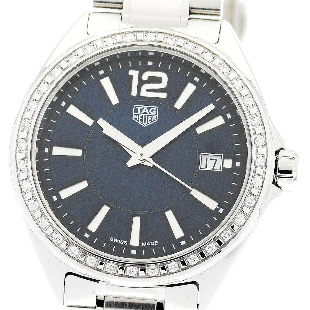 TAG HEUER Formula 1 WBJ1316 Diamond Bezel Navy Dial Quartz Ladies Watch_902843