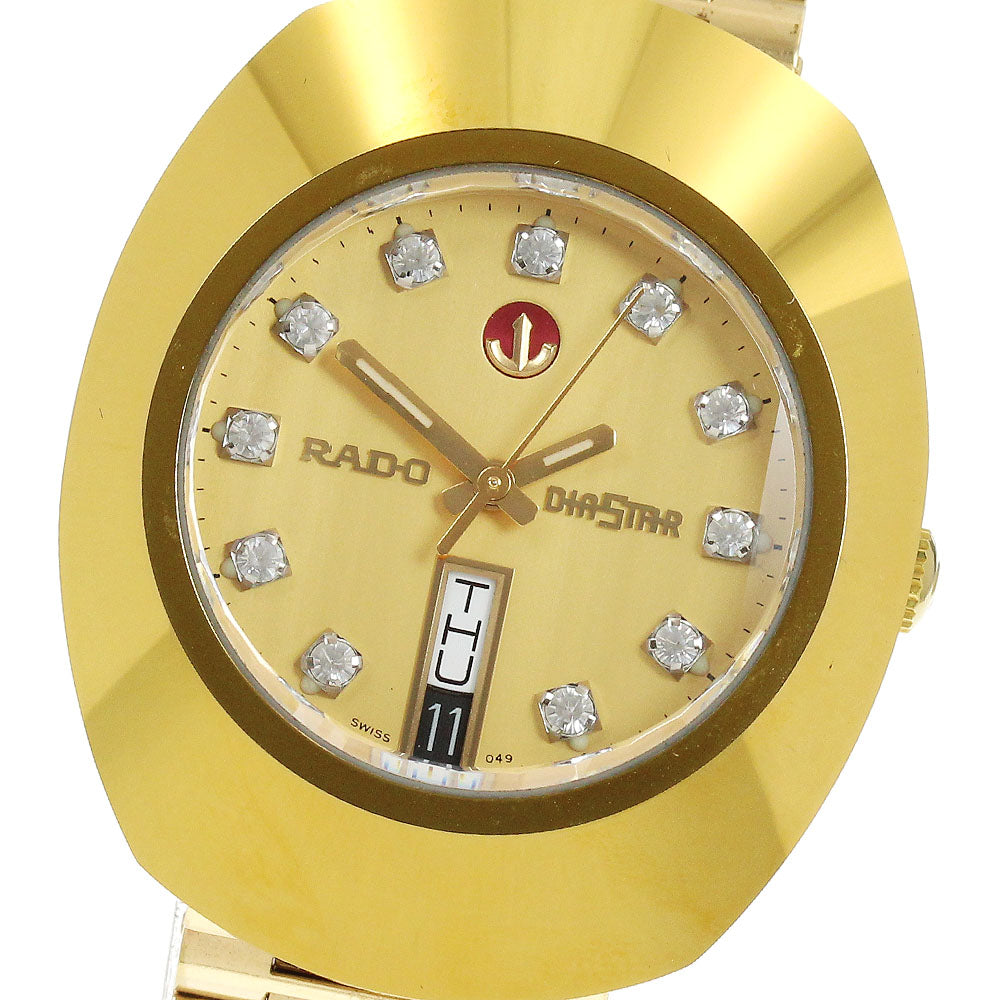 RADO Diastar 636.0313.3 Day Date 11P gold Dial Automatic Men's Watch_902849