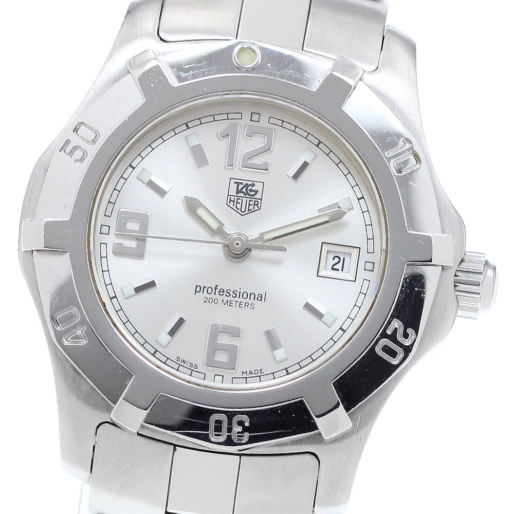 TAG HEUER 2000 Exclusive WN131C-0 Date Silver Dial Quartz Ladies Watch_902854