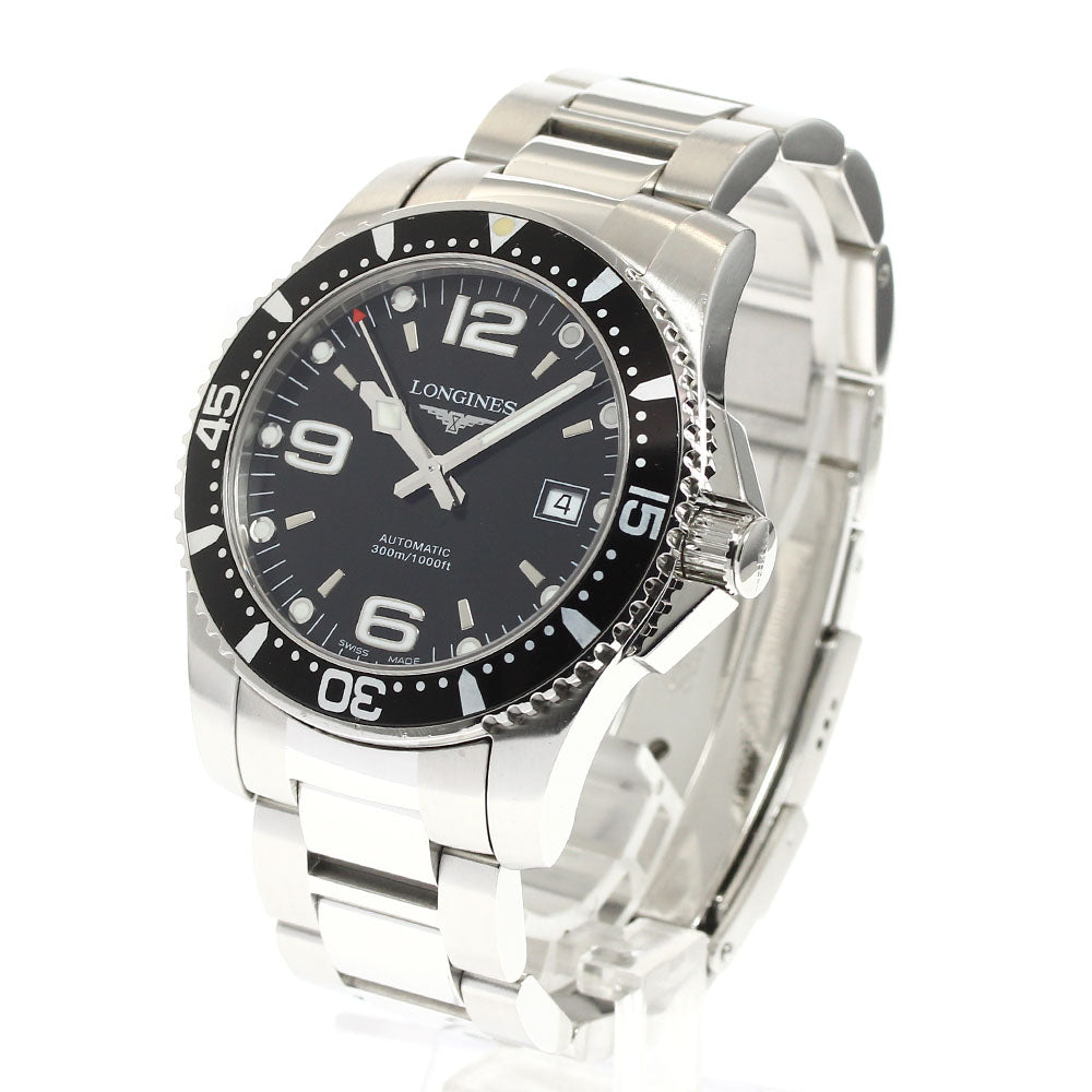 LONGINES Hydro Conquest L3.642.4 Date Black Dial Automatic Men's Watch_902855
