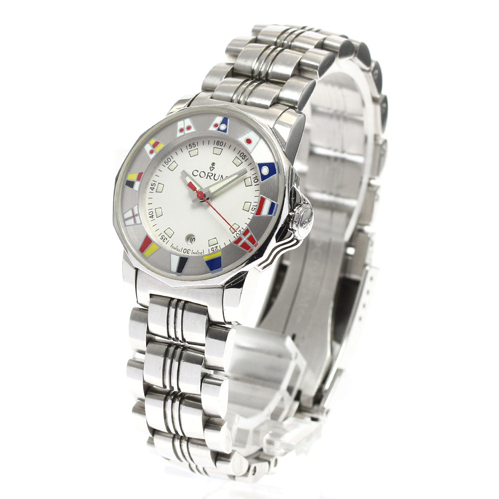 CORUM Admirals cup 039.430.20 Date white Dial Quartz Ladies Watch_902856