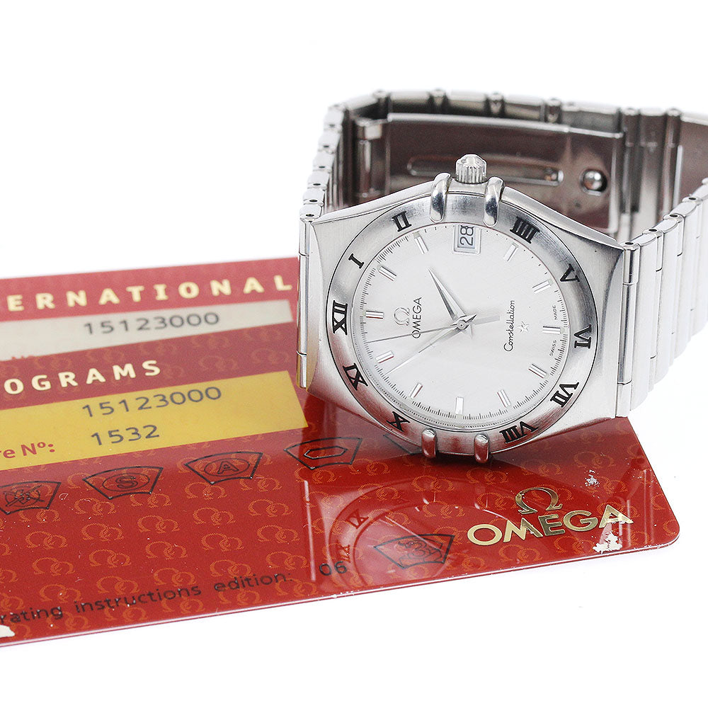 OMEGA Constellation 1512.30 Date Silver Dial Quartz Men's Watch_902863