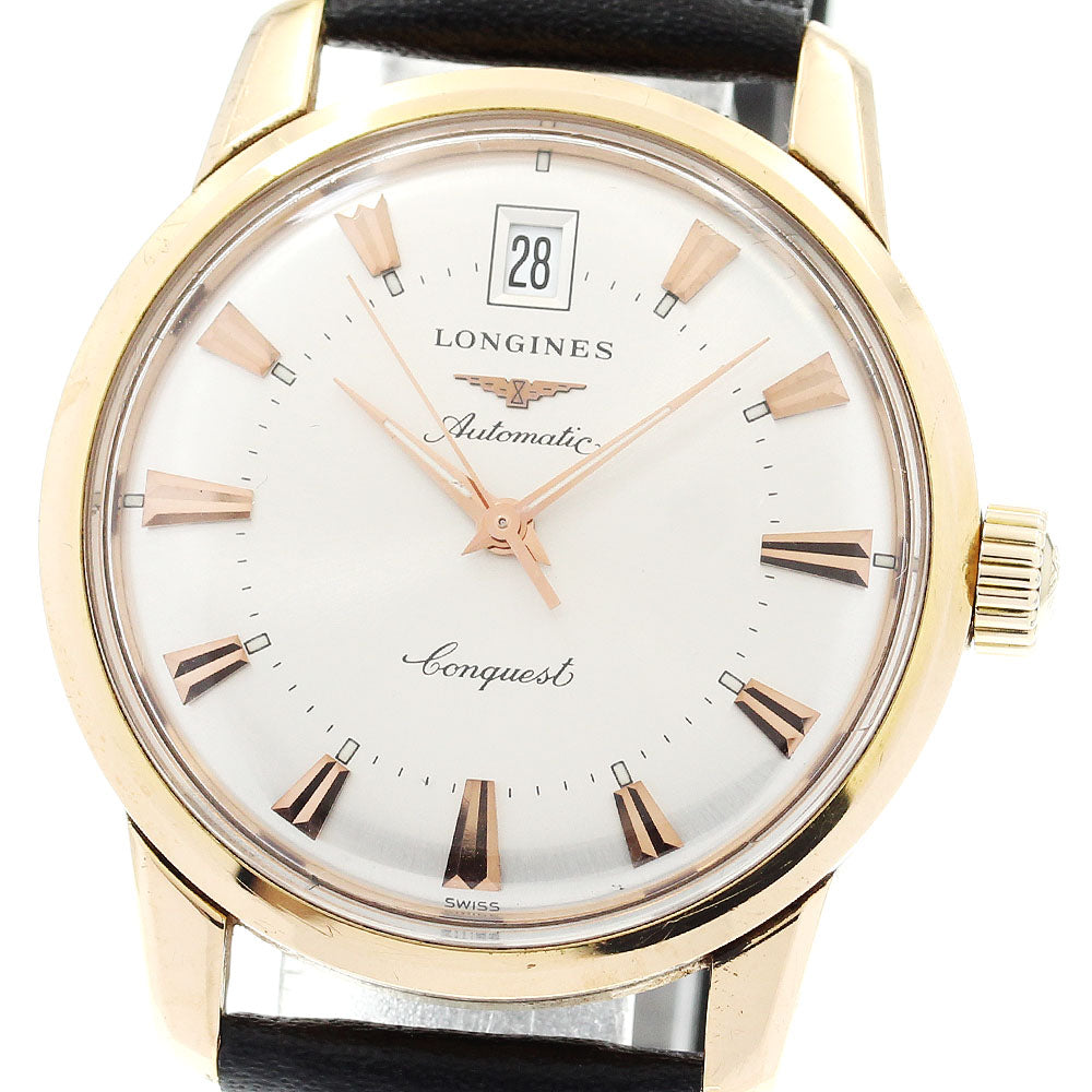 LONGINES Conquest Heritage L1.611.6 18K Yellow Gold Automatic Men's_902870