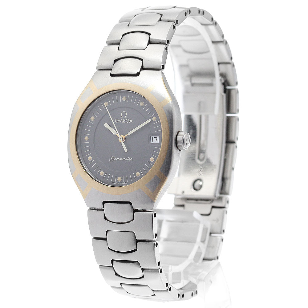 OMEGA Seamaster Polaris Date gray Dial Quartz Men's Watch_902877